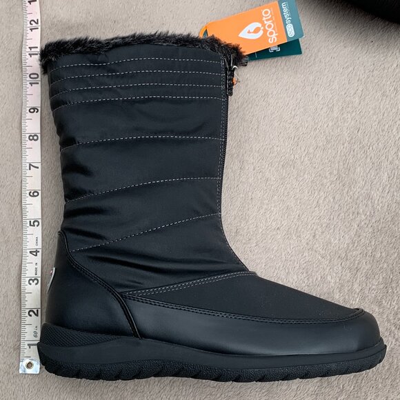 Sporto Audrey Waterproof Storm Boots Sz8 NWT - Picture 12 of 16